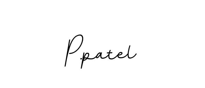 How to Draw P.patel signature style? BallpointsItalic-DORy9 is a latest design signature styles for name P.patel. P.patel signature style 11 images and pictures png
