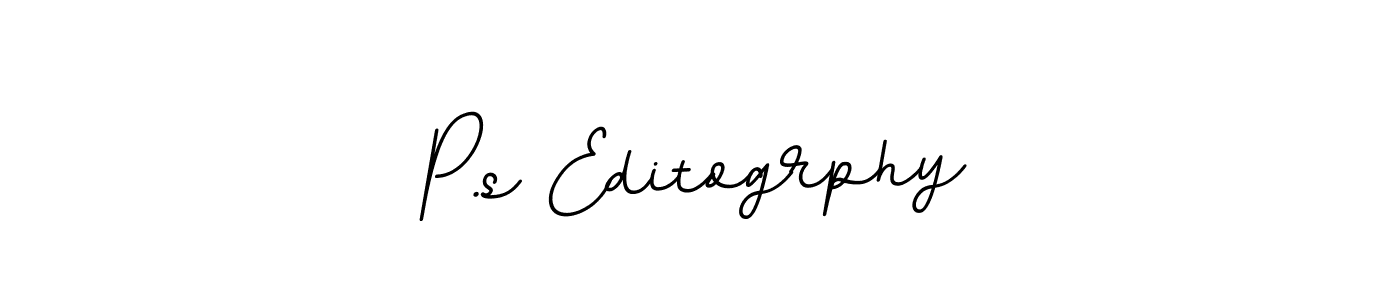 You can use this online signature creator to create a handwritten signature for the name P.s Editogrphy. This is the best online autograph maker. P.s Editogrphy signature style 11 images and pictures png