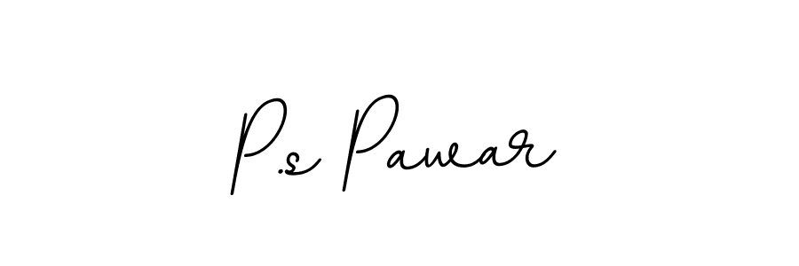 P.s Pawar stylish signature style. Best Handwritten Sign (BallpointsItalic-DORy9) for my name. Handwritten Signature Collection Ideas for my name P.s Pawar. P.s Pawar signature style 11 images and pictures png