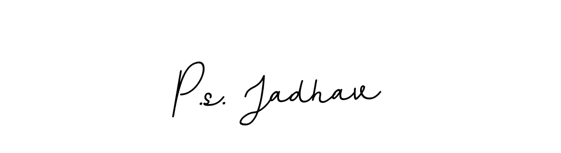 Similarly BallpointsItalic-DORy9 is the best handwritten signature design. Signature creator online .You can use it as an online autograph creator for name P.s. Jadhav. P.s. Jadhav signature style 11 images and pictures png