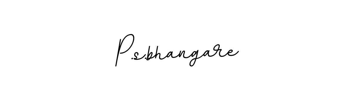 Here are the top 10 professional signature styles for the name P.s.bhangare. These are the best autograph styles you can use for your name. P.s.bhangare signature style 11 images and pictures png