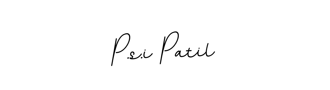 How to Draw P.s.i Patil signature style? BallpointsItalic-DORy9 is a latest design signature styles for name P.s.i Patil. P.s.i Patil signature style 11 images and pictures png