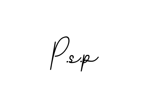 P.s.p stylish signature style. Best Handwritten Sign (BallpointsItalic-DORy9) for my name. Handwritten Signature Collection Ideas for my name P.s.p. P.s.p signature style 11 images and pictures png