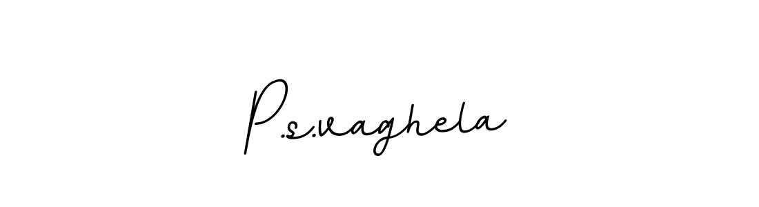 Make a beautiful signature design for name P.s.vaghela. Use this online signature maker to create a handwritten signature for free. P.s.vaghela signature style 11 images and pictures png