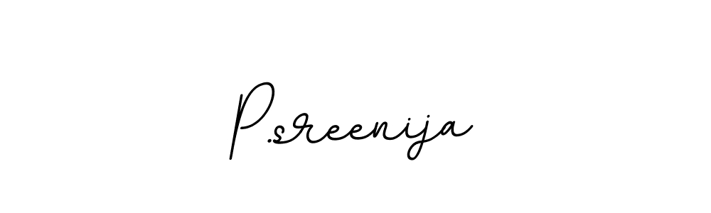 BallpointsItalic-DORy9 is a professional signature style that is perfect for those who want to add a touch of class to their signature. It is also a great choice for those who want to make their signature more unique. Get P.sreenija name to fancy signature for free. P.sreenija signature style 11 images and pictures png