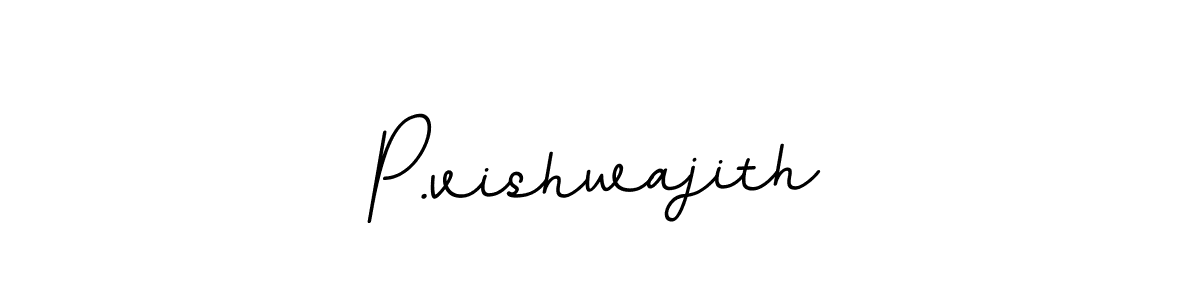 Similarly BallpointsItalic-DORy9 is the best handwritten signature design. Signature creator online .You can use it as an online autograph creator for name P.vishwajith. P.vishwajith signature style 11 images and pictures png