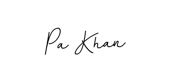 Design your own signature with our free online signature maker. With this signature software, you can create a handwritten (BallpointsItalic-DORy9) signature for name Pa Khan. Pa Khan signature style 11 images and pictures png