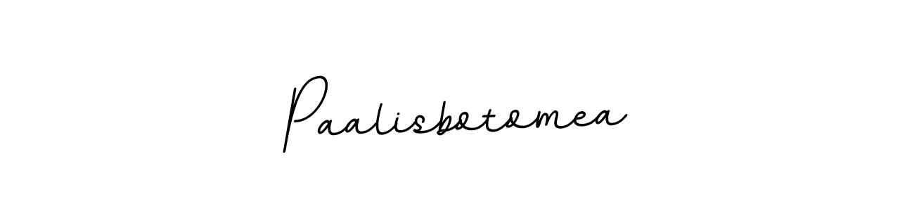 Create a beautiful signature design for name Paalisbotomea. With this signature (BallpointsItalic-DORy9) fonts, you can make a handwritten signature for free. Paalisbotomea signature style 11 images and pictures png