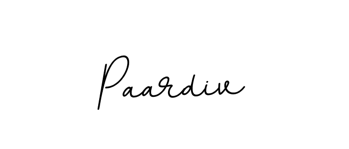 Create a beautiful signature design for name Paardiv. With this signature (BallpointsItalic-DORy9) fonts, you can make a handwritten signature for free. Paardiv signature style 11 images and pictures png
