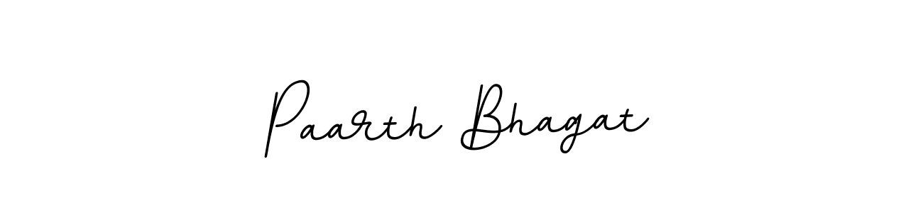 Paarth Bhagat stylish signature style. Best Handwritten Sign (BallpointsItalic-DORy9) for my name. Handwritten Signature Collection Ideas for my name Paarth Bhagat. Paarth Bhagat signature style 11 images and pictures png