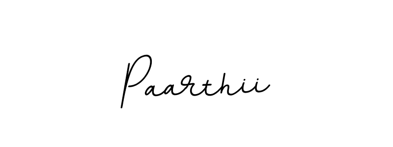 How to make Paarthii name signature. Use BallpointsItalic-DORy9 style for creating short signs online. This is the latest handwritten sign. Paarthii signature style 11 images and pictures png
