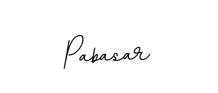 Make a beautiful signature design for name Pabasar. With this signature (BallpointsItalic-DORy9) style, you can create a handwritten signature for free. Pabasar signature style 11 images and pictures png