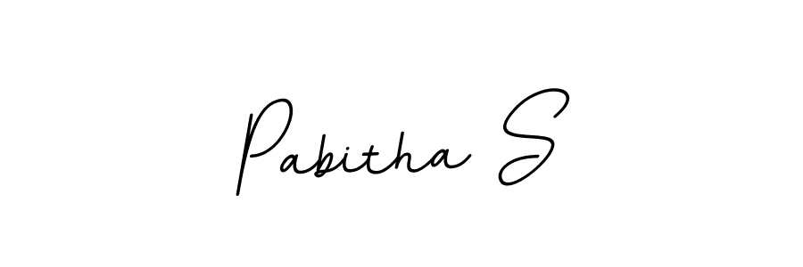 How to Draw Pabitha S signature style? BallpointsItalic-DORy9 is a latest design signature styles for name Pabitha S. Pabitha S signature style 11 images and pictures png