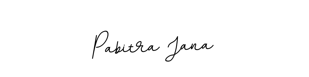 Design your own signature with our free online signature maker. With this signature software, you can create a handwritten (BallpointsItalic-DORy9) signature for name Pabitra Jana. Pabitra Jana signature style 11 images and pictures png