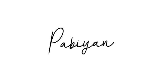 Pabiyan stylish signature style. Best Handwritten Sign (BallpointsItalic-DORy9) for my name. Handwritten Signature Collection Ideas for my name Pabiyan. Pabiyan signature style 11 images and pictures png