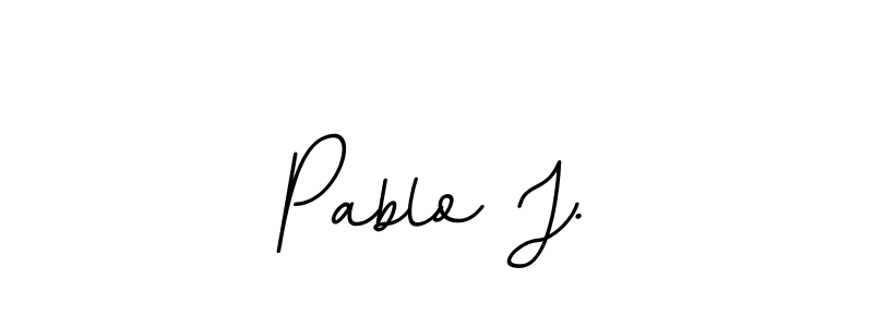 Once you've used our free online signature maker to create your best signature BallpointsItalic-DORy9 style, it's time to enjoy all of the benefits that Pablo J. name signing documents. Pablo J. signature style 11 images and pictures png