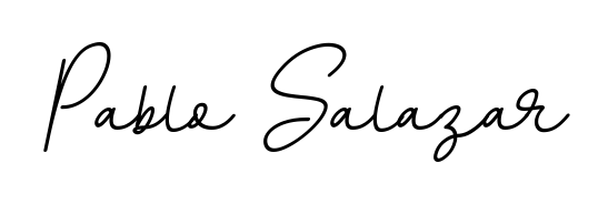 Make a beautiful signature design for name Pablo Salazar. With this signature (BallpointsItalic-DORy9) style, you can create a handwritten signature for free. Pablo Salazar signature style 11 images and pictures png