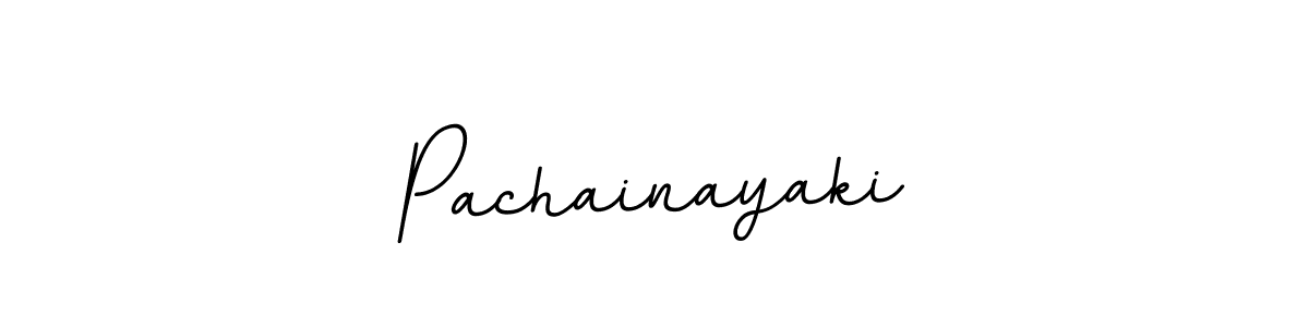 Make a beautiful signature design for name Pachainayaki. With this signature (BallpointsItalic-DORy9) style, you can create a handwritten signature for free. Pachainayaki signature style 11 images and pictures png