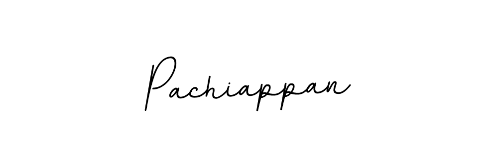 Create a beautiful signature design for name Pachiappan. With this signature (BallpointsItalic-DORy9) fonts, you can make a handwritten signature for free. Pachiappan signature style 11 images and pictures png