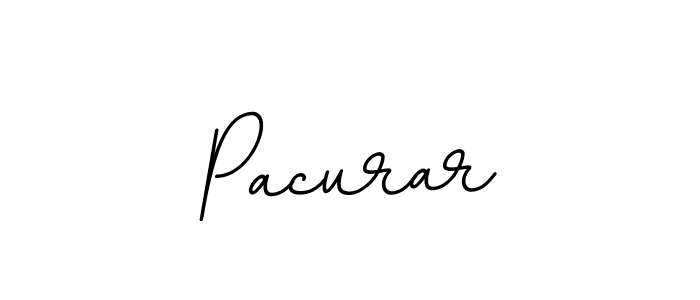 Use a signature maker to create a handwritten signature online. With this signature software, you can design (BallpointsItalic-DORy9) your own signature for name Pacurar. Pacurar signature style 11 images and pictures png