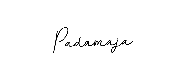 It looks lik you need a new signature style for name Padamaja. Design unique handwritten (BallpointsItalic-DORy9) signature with our free signature maker in just a few clicks. Padamaja signature style 11 images and pictures png