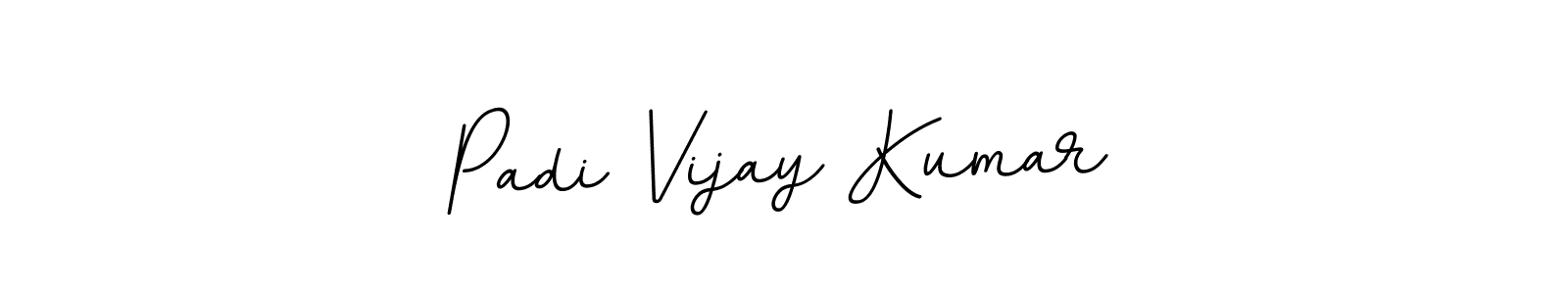 Also we have Padi Vijay Kumar name is the best signature style. Create professional handwritten signature collection using BallpointsItalic-DORy9 autograph style. Padi Vijay Kumar signature style 11 images and pictures png