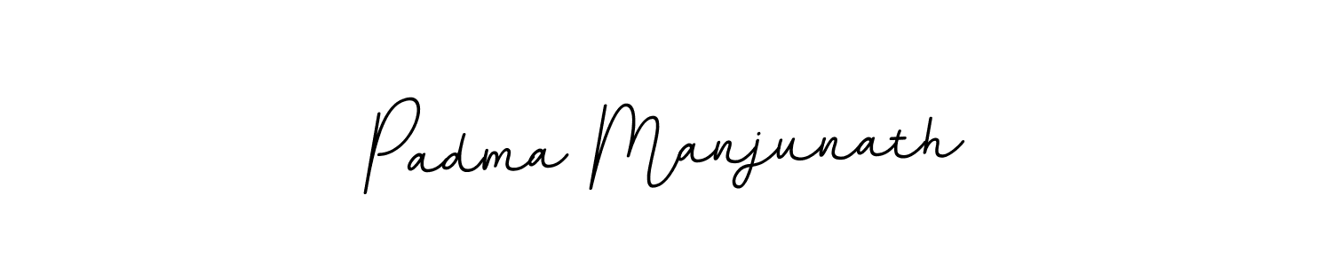 Use a signature maker to create a handwritten signature online. With this signature software, you can design (BallpointsItalic-DORy9) your own signature for name Padma Manjunath. Padma Manjunath signature style 11 images and pictures png