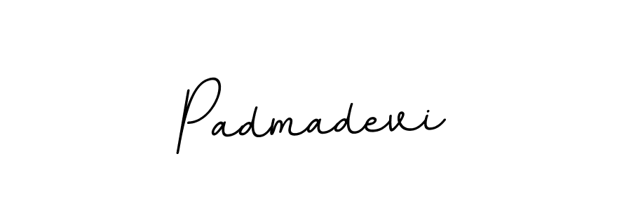 Design your own signature with our free online signature maker. With this signature software, you can create a handwritten (BallpointsItalic-DORy9) signature for name Padmadevi. Padmadevi signature style 11 images and pictures png