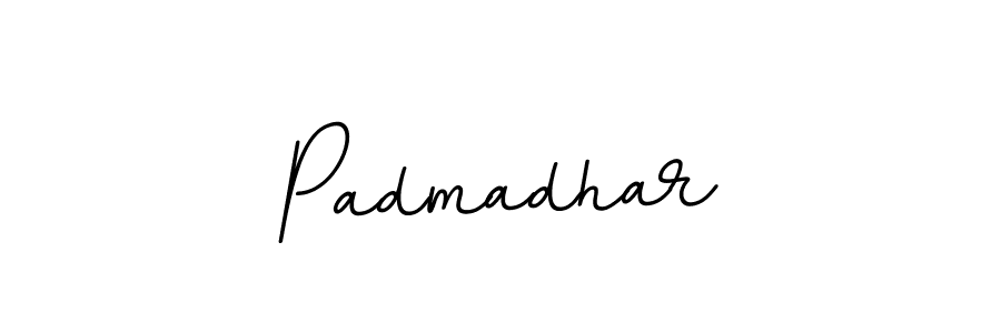 Design your own signature with our free online signature maker. With this signature software, you can create a handwritten (BallpointsItalic-DORy9) signature for name Padmadhar. Padmadhar signature style 11 images and pictures png