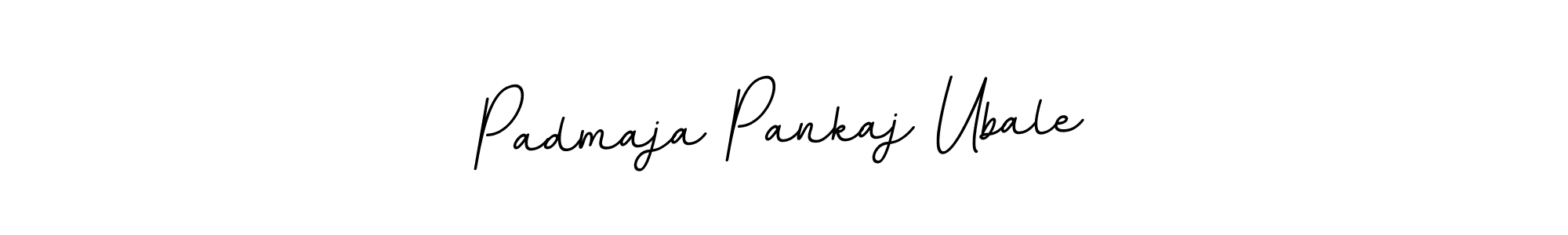This is the best signature style for the Padmaja Pankaj Ubale name. Also you like these signature font (BallpointsItalic-DORy9). Mix name signature. Padmaja Pankaj Ubale signature style 11 images and pictures png