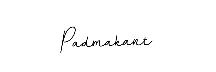 Make a beautiful signature design for name Padmakant. With this signature (BallpointsItalic-DORy9) style, you can create a handwritten signature for free. Padmakant signature style 11 images and pictures png