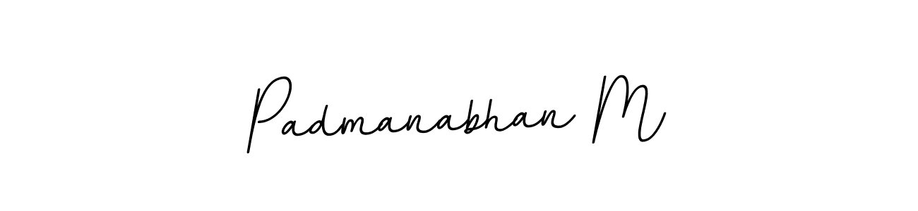 Make a beautiful signature design for name Padmanabhan M. Use this online signature maker to create a handwritten signature for free. Padmanabhan M signature style 11 images and pictures png