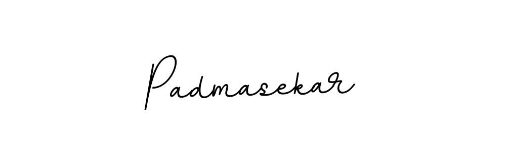 How to make Padmasekar name signature. Use BallpointsItalic-DORy9 style for creating short signs online. This is the latest handwritten sign. Padmasekar signature style 11 images and pictures png