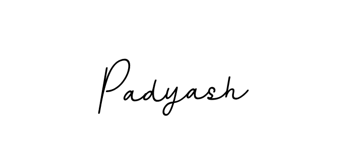 Create a beautiful signature design for name Padyash. With this signature (BallpointsItalic-DORy9) fonts, you can make a handwritten signature for free. Padyash signature style 11 images and pictures png