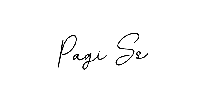 Make a beautiful signature design for name Pagi Ss. With this signature (BallpointsItalic-DORy9) style, you can create a handwritten signature for free. Pagi Ss signature style 11 images and pictures png