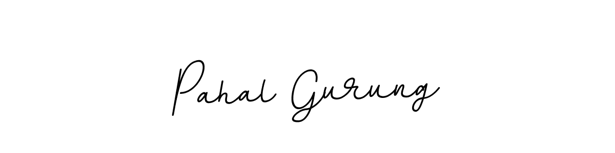 Make a beautiful signature design for name Pahal Gurung. Use this online signature maker to create a handwritten signature for free. Pahal Gurung signature style 11 images and pictures png