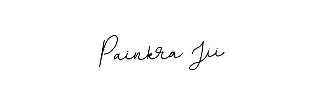 Create a beautiful signature design for name Painkra Jii. With this signature (BallpointsItalic-DORy9) fonts, you can make a handwritten signature for free. Painkra Jii signature style 11 images and pictures png
