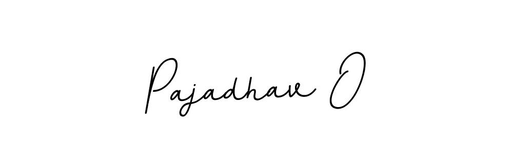 The best way (BallpointsItalic-DORy9) to make a short signature is to pick only two or three words in your name. The name Pajadhav O include a total of six letters. For converting this name. Pajadhav O signature style 11 images and pictures png