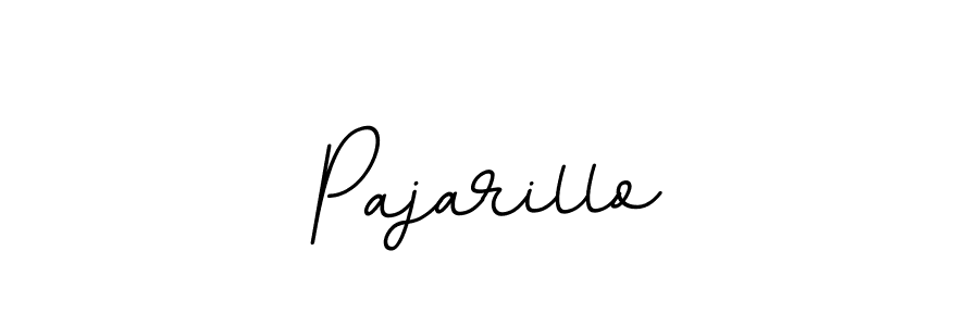 Make a beautiful signature design for name Pajarillo. With this signature (BallpointsItalic-DORy9) style, you can create a handwritten signature for free. Pajarillo signature style 11 images and pictures png