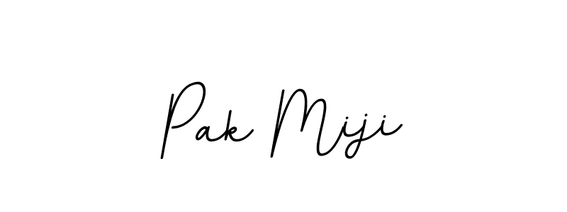 The best way (BallpointsItalic-DORy9) to make a short signature is to pick only two or three words in your name. The name Pak Miji include a total of six letters. For converting this name. Pak Miji signature style 11 images and pictures png