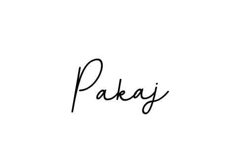 Make a beautiful signature design for name Pakaj. With this signature (BallpointsItalic-DORy9) style, you can create a handwritten signature for free. Pakaj signature style 11 images and pictures png