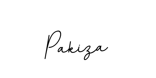 How to make Pakiza name signature. Use BallpointsItalic-DORy9 style for creating short signs online. This is the latest handwritten sign. Pakiza signature style 11 images and pictures png