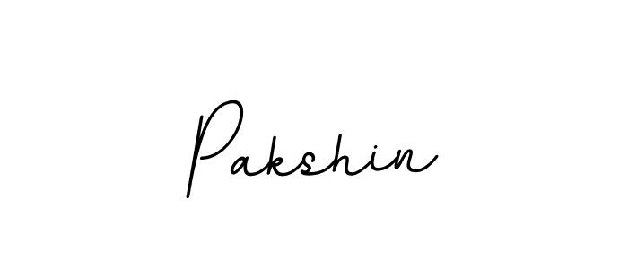 Make a beautiful signature design for name Pakshin. With this signature (BallpointsItalic-DORy9) style, you can create a handwritten signature for free. Pakshin signature style 11 images and pictures png