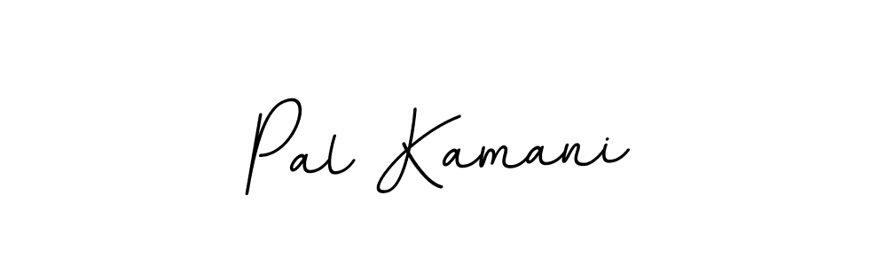 Use a signature maker to create a handwritten signature online. With this signature software, you can design (BallpointsItalic-DORy9) your own signature for name Pal Kamani. Pal Kamani signature style 11 images and pictures png