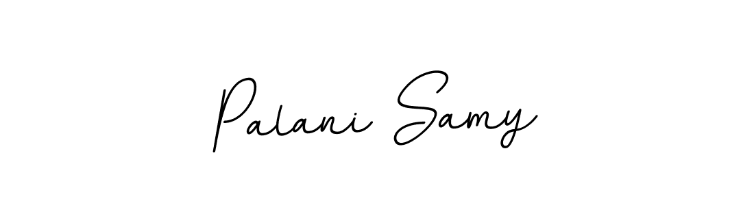 You should practise on your own different ways (BallpointsItalic-DORy9) to write your name (Palani Samy) in signature. don't let someone else do it for you. Palani Samy signature style 11 images and pictures png