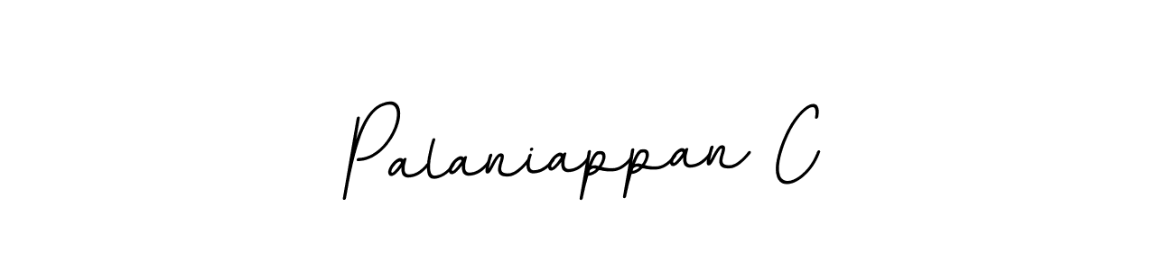 Create a beautiful signature design for name Palaniappan C. With this signature (BallpointsItalic-DORy9) fonts, you can make a handwritten signature for free. Palaniappan C signature style 11 images and pictures png