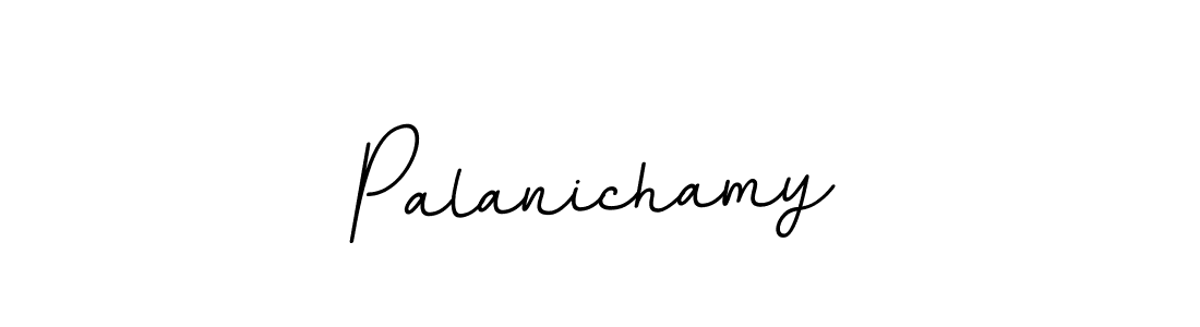 How to make Palanichamy name signature. Use BallpointsItalic-DORy9 style for creating short signs online. This is the latest handwritten sign. Palanichamy signature style 11 images and pictures png