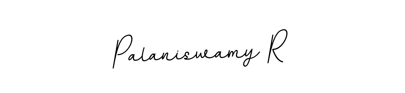 if you are searching for the best signature style for your name Palaniswamy R. so please give up your signature search. here we have designed multiple signature styles  using BallpointsItalic-DORy9. Palaniswamy R signature style 11 images and pictures png