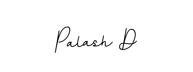 The best way (BallpointsItalic-DORy9) to make a short signature is to pick only two or three words in your name. The name Palash D include a total of six letters. For converting this name. Palash D signature style 11 images and pictures png