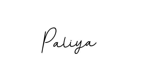 Make a beautiful signature design for name Paliya. With this signature (BallpointsItalic-DORy9) style, you can create a handwritten signature for free. Paliya signature style 11 images and pictures png